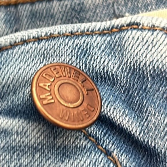 Madewell Curvy Roadtripper High Rise Skinny Jeans Blue Denim Women’s Size 25 - Picture 13 of 17